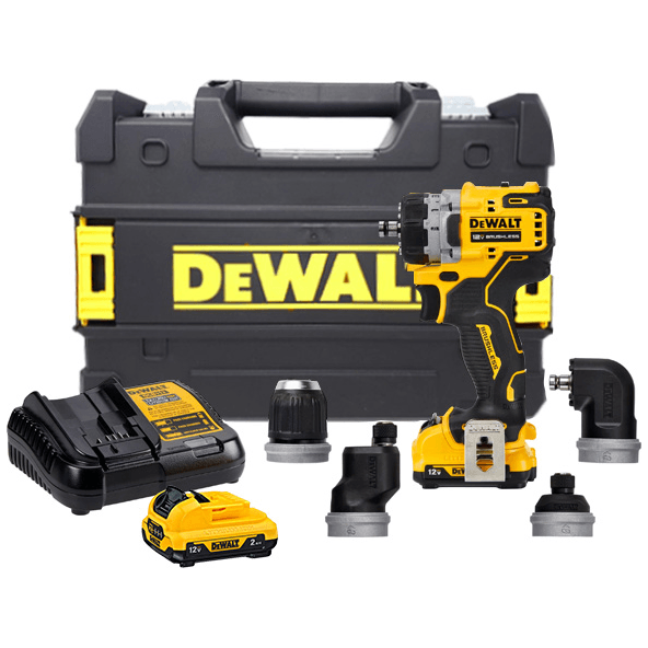 Dewalt DCD703D2 Brushless Cordless Drill / Driver (5in1 Multi Head) [Kit] - KHM Megatools Corp. Main image