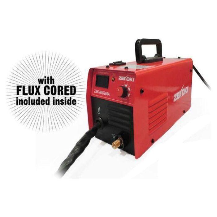 Zekoki ZKK-MIG200A Fluxcored / Gasless MIG Welding Machine - KHM Megatools Corp. Main image