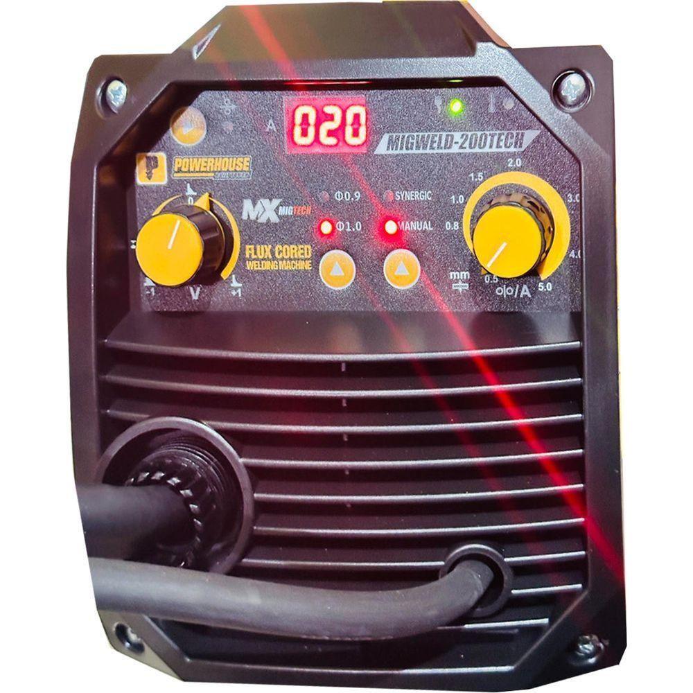 Powerhouse MIGWELD-200TECH MIG DC Inverter Welding Machine 200A (Fluxcored) Secondary image