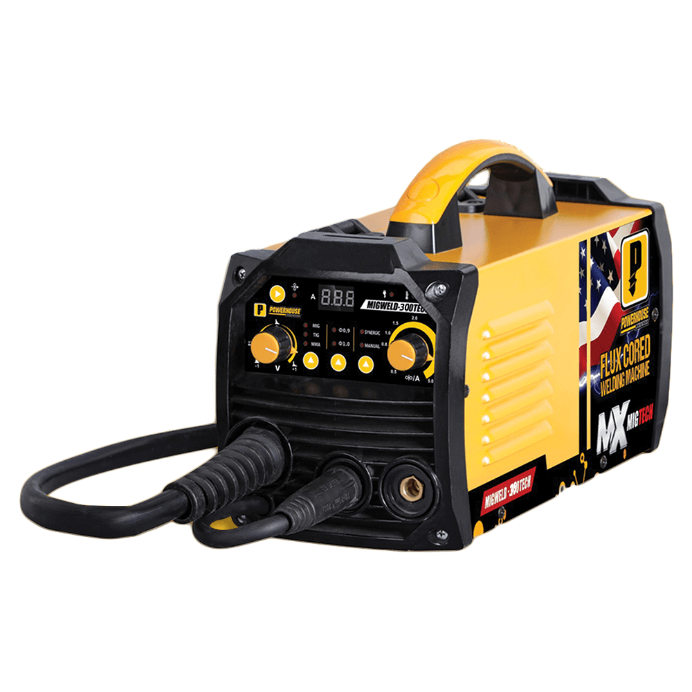 Powerhouse MIGWELD-300TECH MIG DC Inverter Welding Machine 300A (Fluxcored) - KHM Megatools Corp.