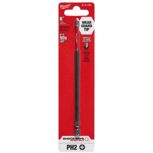 Milwaukee SHOCKWAVE™ Impact Philips #2 Power Bit | Milwaukee by KHM Megatools Corp.