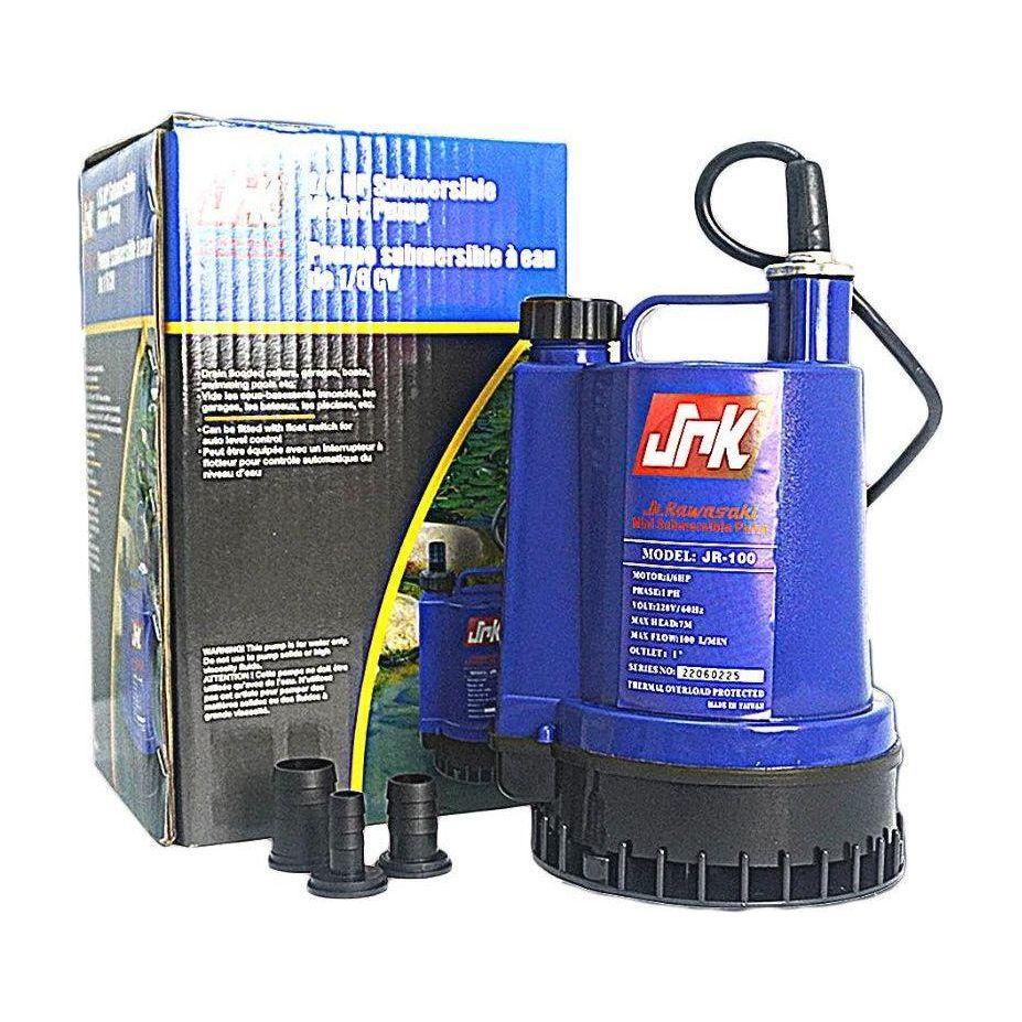 JR Kawasaki JRK-100 Mini Submersible Pump 1/6 HP - KHM Megatools Corp. Main image