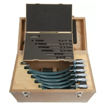 Mitutoyo 103-909 Outside Micrometer (6pcs) Set 6-12" - KHM Megatools Corp. Main image