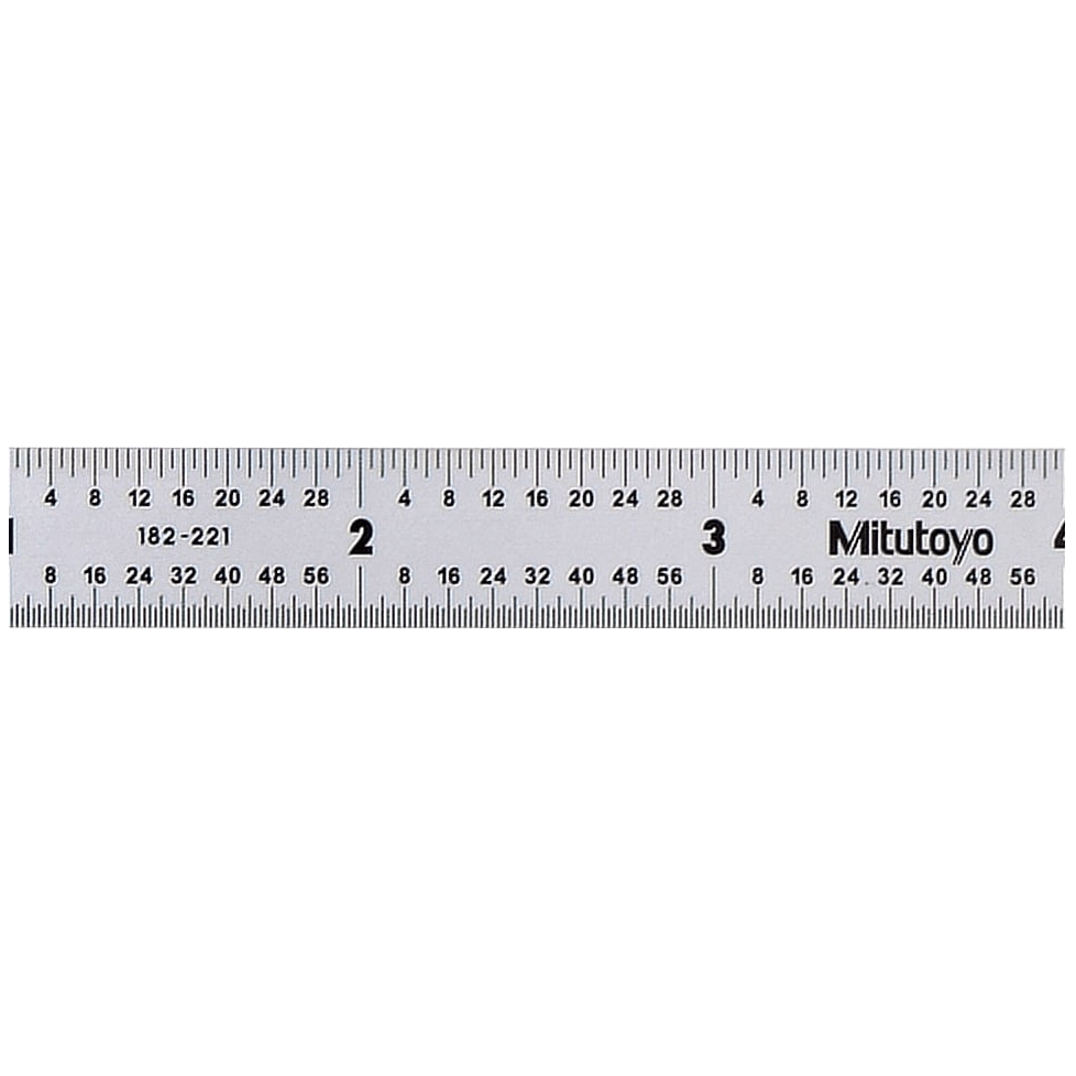 Mitutoyo 182-221 Fully Flexible Steel Rule / Ruler 12" | Mitutoyo by KHM Megatools Corp. Main image