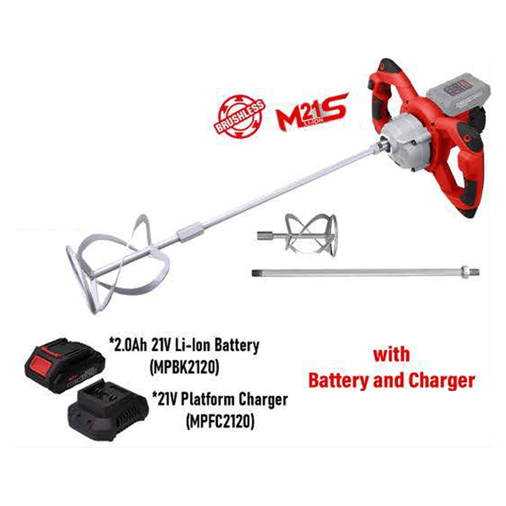 MPT MPCM2107 Brushless Cordless Mixer | MPT by KHM Megatools Corp. Main image