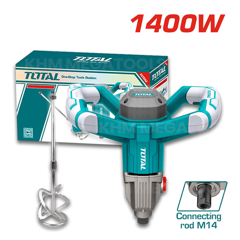 Total TD614006 Mixer with Light 1400W - ToolsSavvy.ph Main image