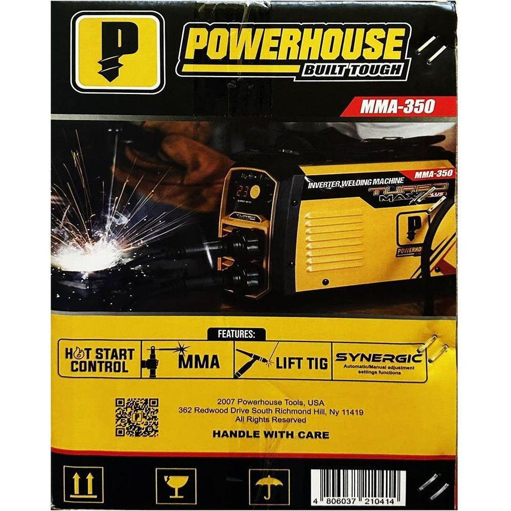 Powerhouse MMA-350 DC Inverter Welding Machine (TURBOMAXXplus) 350A Secondary image