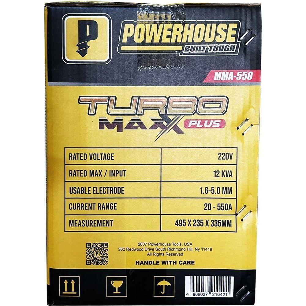 Powerhouse MMA-550 DC Inverter Welding Machine (TURBOMAXXplus) 550A Secondary image