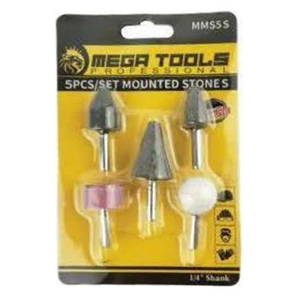 Megatools MMS5S 5pcs Mounted Stone Set - KHM Megatools Corp. Main image
