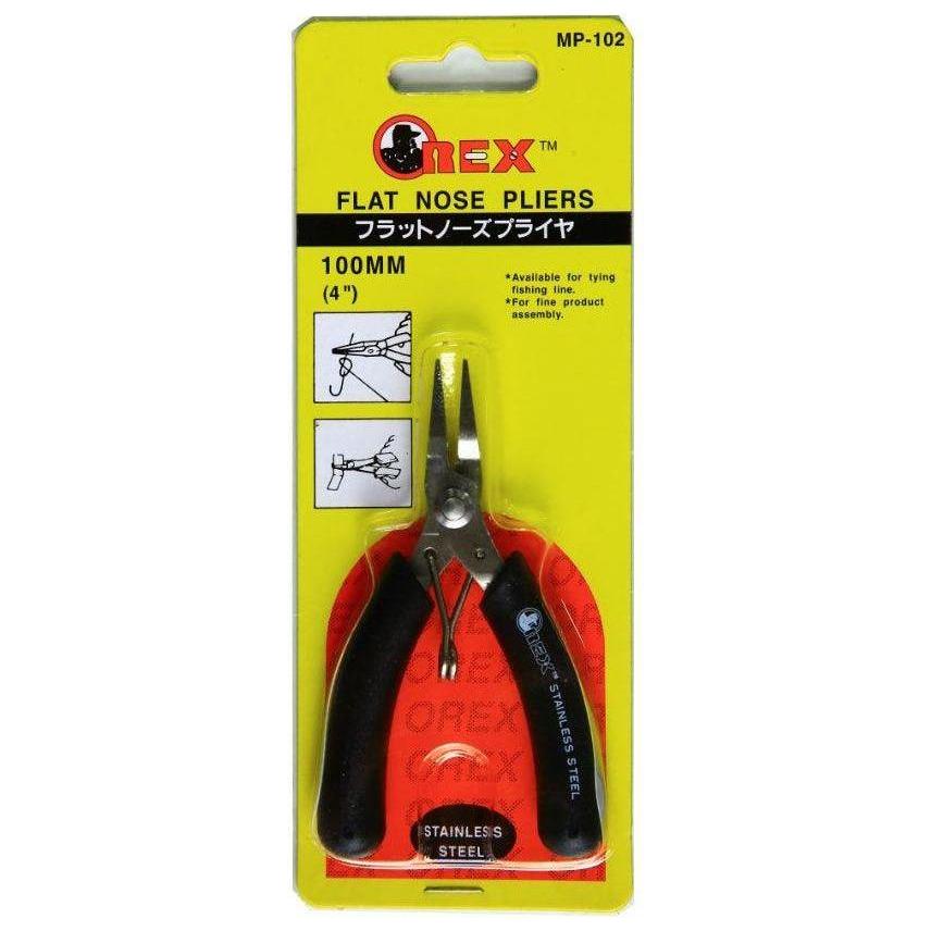 Orex MP-102 Mini Flat Nose Plier 4" - KHM Megatools Corp. Main image