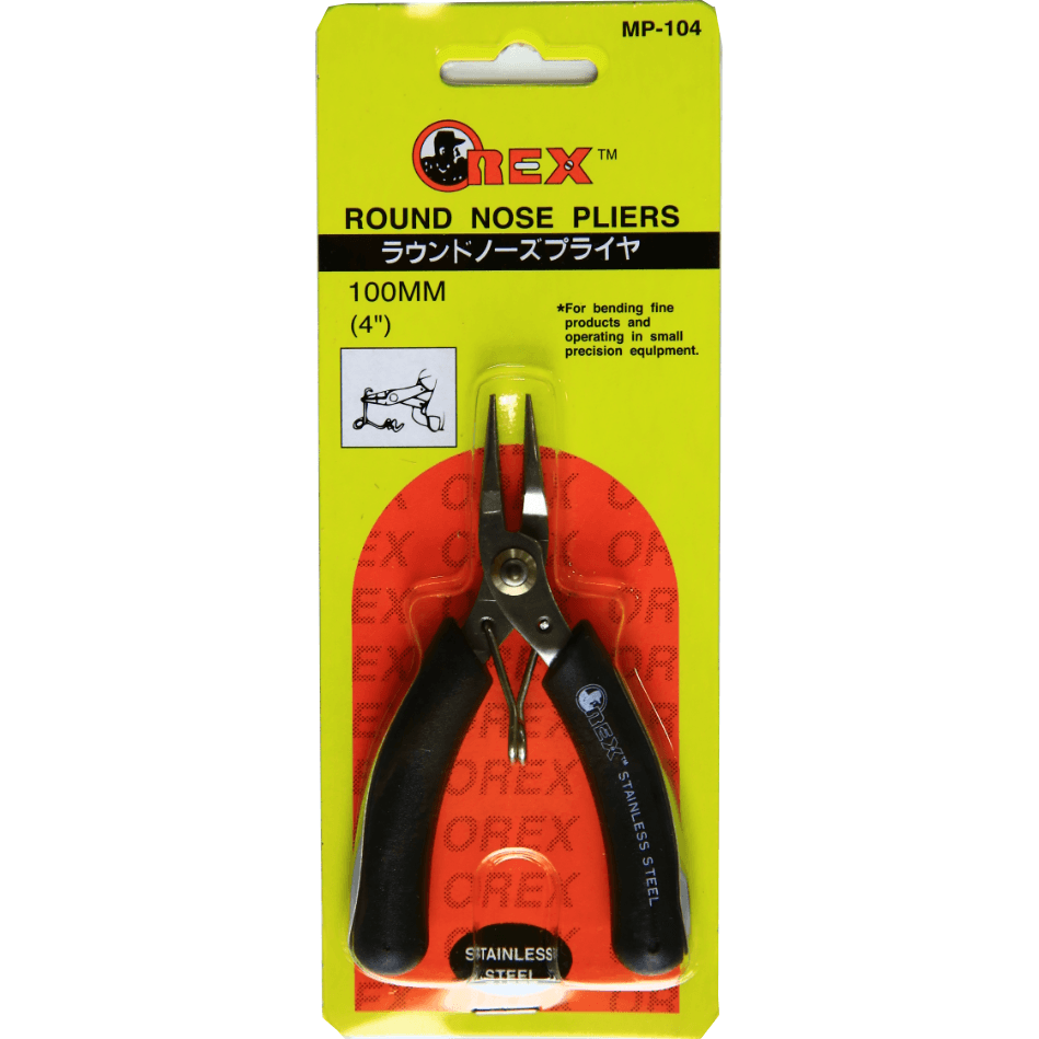 Orex MP-104 Mini Round Nose Plier 4" - KHM Megatools Corp. Main image