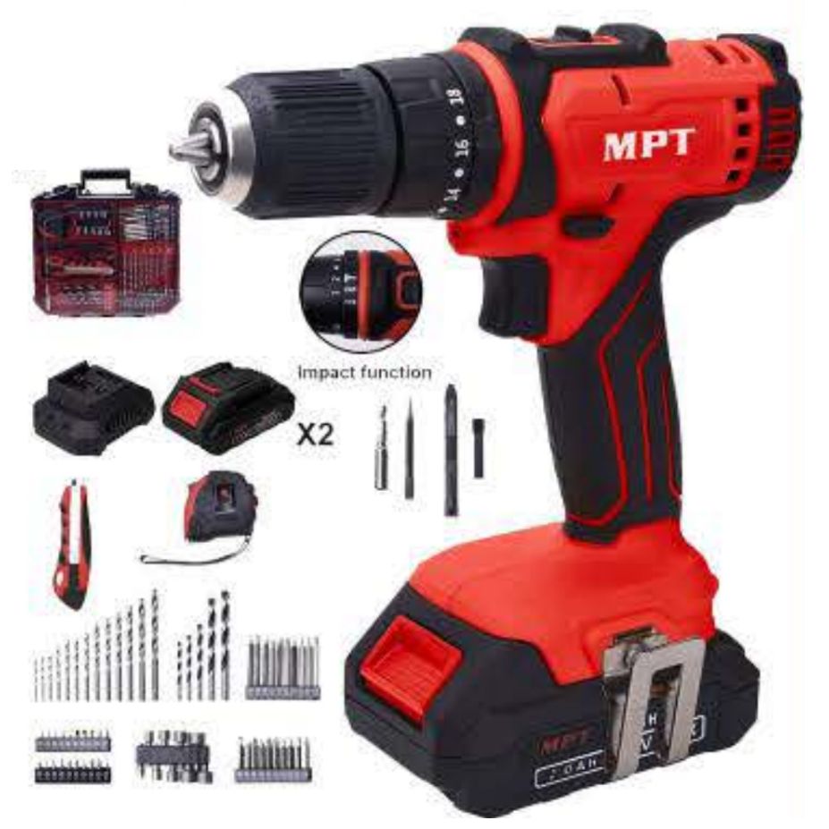 MPT MPCID2133.K01 Cordless Impact Drill Kit | MPT by KHM Megatools Corp. Main image