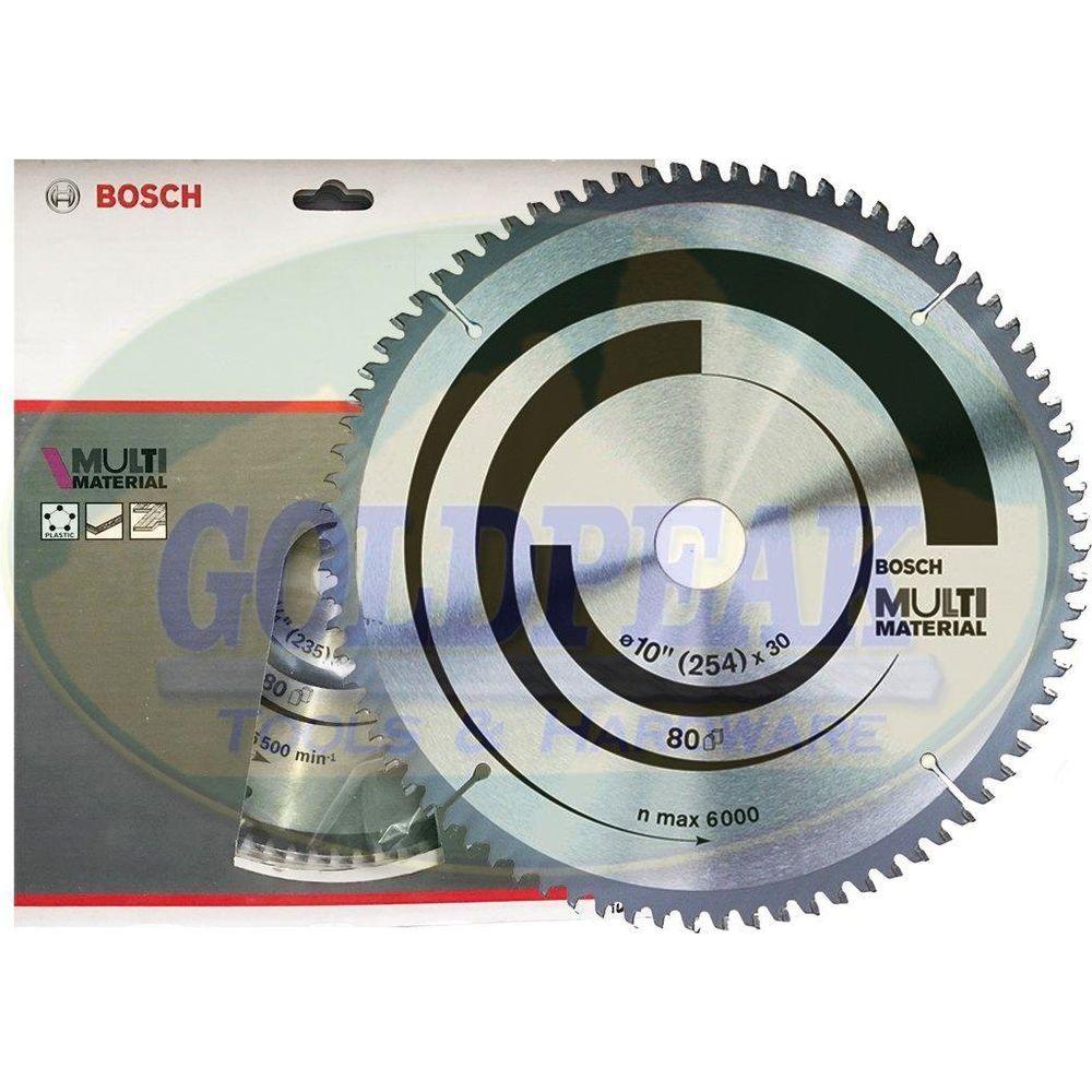 Bosch Circular Saw Blade 9-1/4 x 80T for Multi Material - Goldpeak Tools PH Bosch Main image