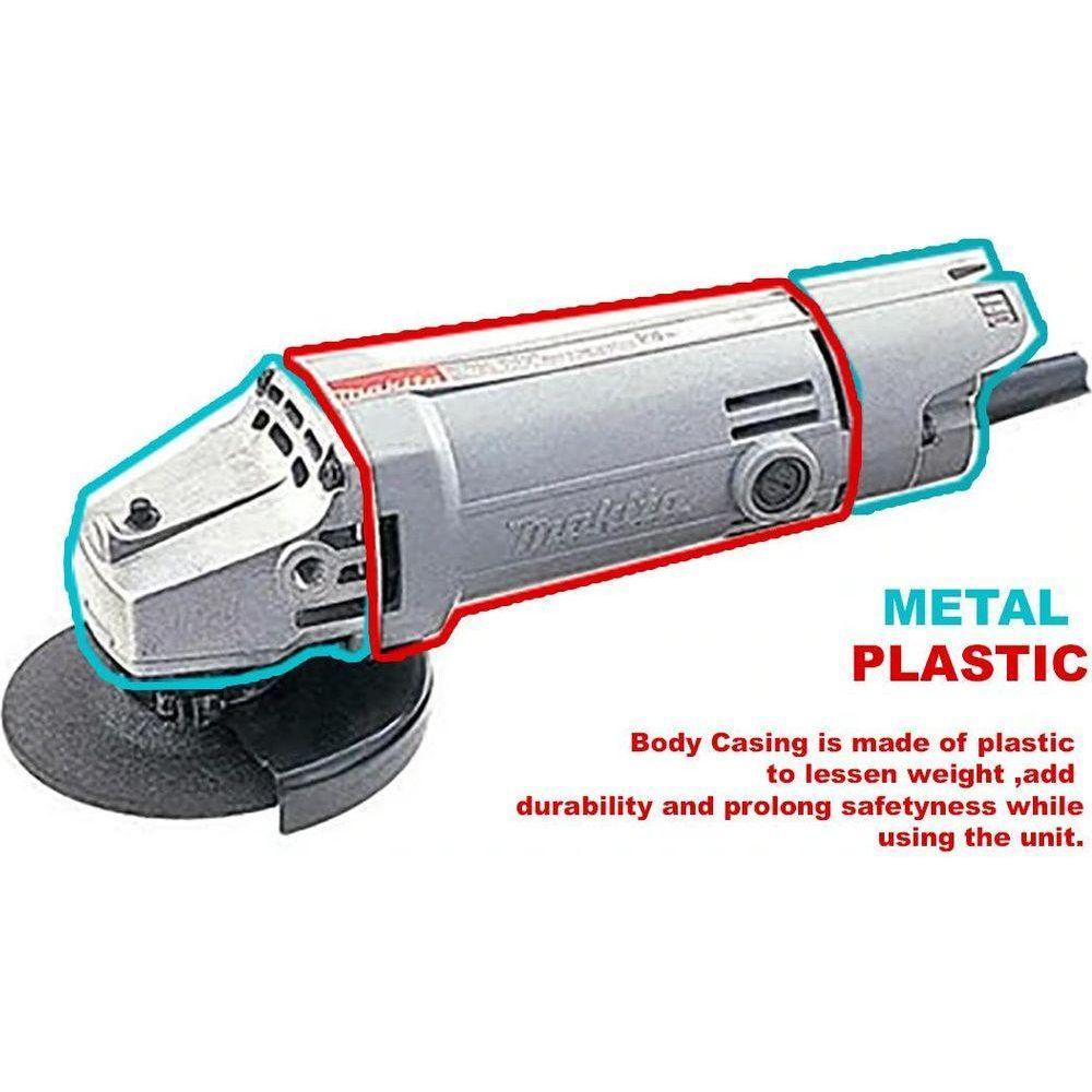 Makita 9500NB Angle Grinder 4" (570W) Secondary image