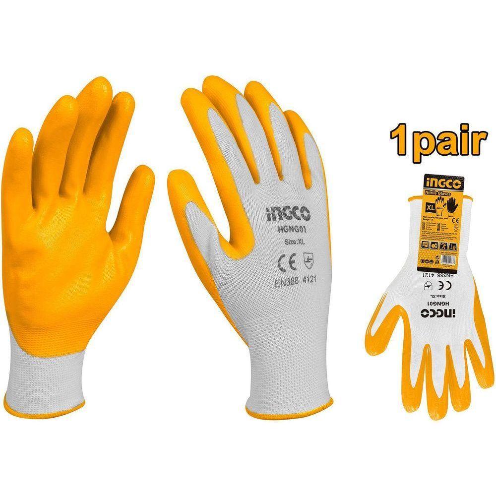 Ingco HGNG01 Nitrile Gloves - KHM Megatools Corp. Main image