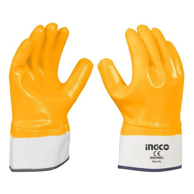 Ingco HGVN01 Nitrile Gloves (Fully Coated Gloves) - KHM Megatools Corp.