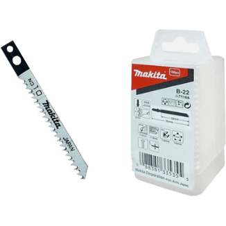 Makita No.10 Jigsaw Blade for Wood (Fast Cut) [Makita Type Shank] (A-85818) - KHM Megatools Corp. Main image