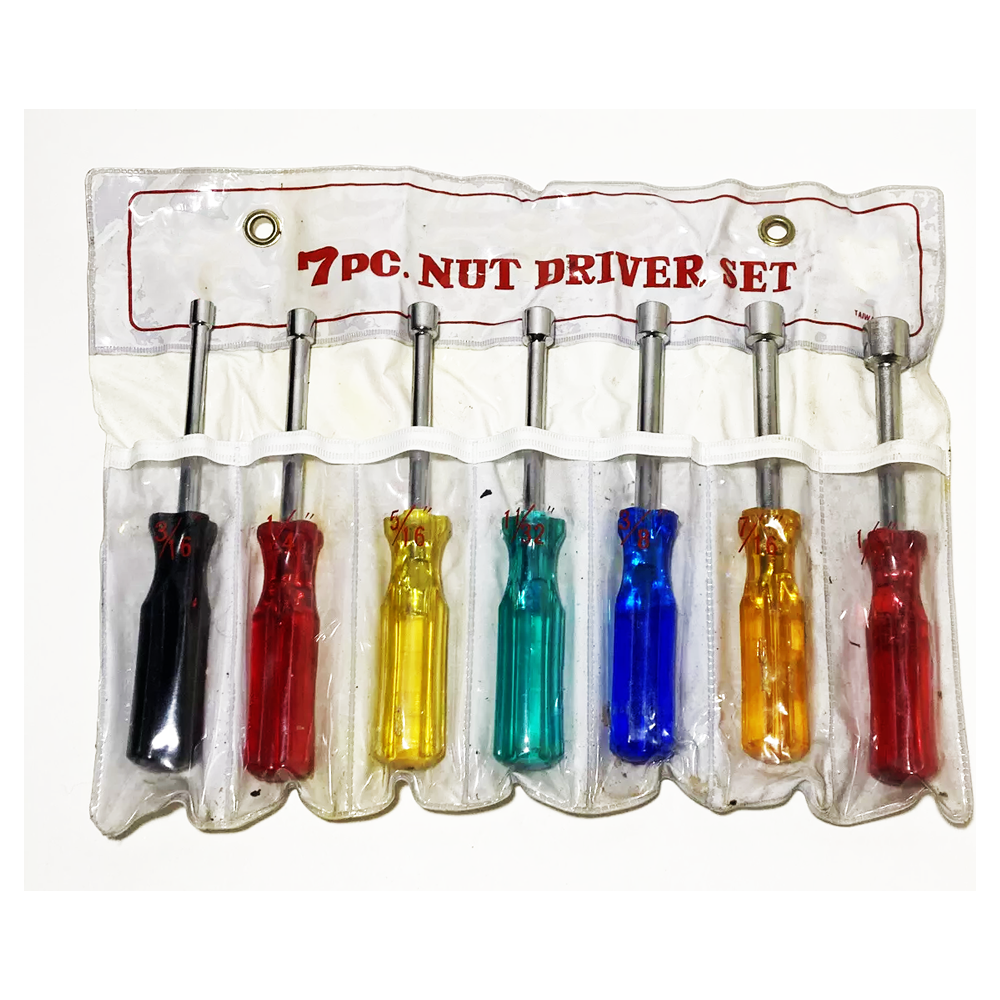 S-Ks DRNT-0700C 7pc. Nut Driver Set (3/16"-1/2") | SKS by KHM Megatools Corp. Main image