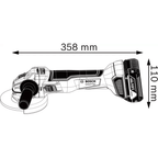 Bosch GWS 18V-10 Cordless Brushless Angle Grinder (Bare) - Goldpeak Tools PH Bosch
