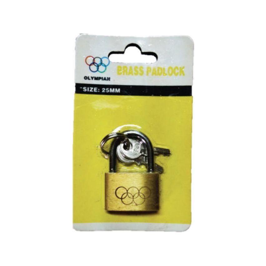 FM (Olympian) Brass Padlock 25mm | FM by KHM Megatools Corp. Main image