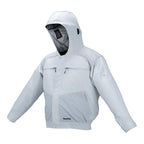 Makita DFJ407Z Cordless Fan Jacket, Titanium-coated Polyester w/ hood (LXT-CXT) [Bare] - Goldpeak Tools PH Makita