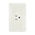 Omni P1-EG-PK Convenience Outlet with Ground in Plate (Flush Type) | Omni by KHM Megatools Corp.