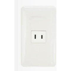 Omni P1-ER-PK Regular Outlet in Plate (Flush Type) | Omni by KHM Megatools Corp.