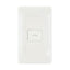 Omni P1-ET-PK Telephone Outlet 4 Pins in Plate (Flush Type) | Omni by KHM Megatools Corp.