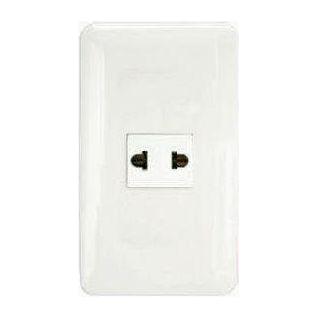 Omni P1-EU-PK Universal Outlet in Plate (Flush Type) | Omni by KHM Megatools Corp. Main image