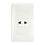 Omni P1-EU-PK Universal Outlet in Plate (Flush Type) | Omni by KHM Megatools Corp.