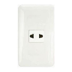 Omni P1-EU-PK Universal Outlet in Plate (Flush Type) | Omni by KHM Megatools Corp.