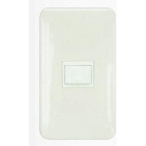 Omni P1-S13-PK 1-Way Switch in Plate (Flush Type) | Omni by KHM Megatools Corp.