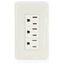 Omni P3-EG-PK 3pc Convenience Outlet with Ground in Plate (Flush Type) | Omni by KHM Megatools Corp.