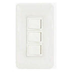 Omni P3-S13-PK 3pc 1-Way Switch in Plate (Flush Type) | Omni by KHM Megatools Corp.