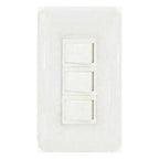 Omni P3-S13-PK 3pc 1-Way Switch in Plate (Flush Type) | Omni by KHM Megatools Corp.