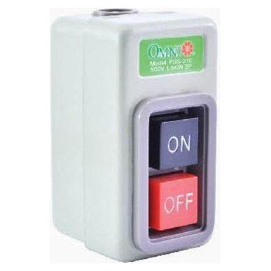 Omni PBS-310 Power Push Button Switch 10A 1.5KW | Omni by KHM Megatools Corp. Main image
