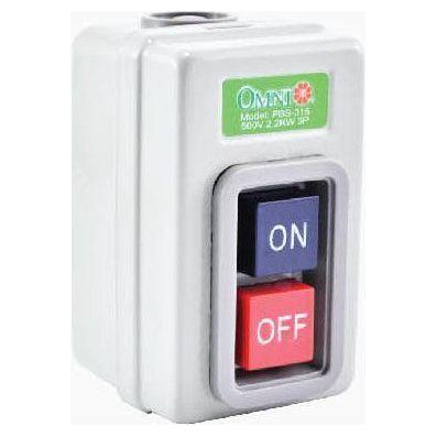 Omni PBS-315 Power Push Button Switch 15A 2.2KW | Omni by KHM Megatools Corp. Main image