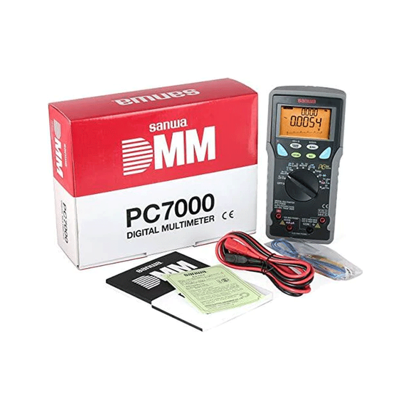 Sanwa PC7000 Digital Multimeter (PC Link) [High Accuracy & Resolution] | Sanwa by KHM Megatools Corp. Main image