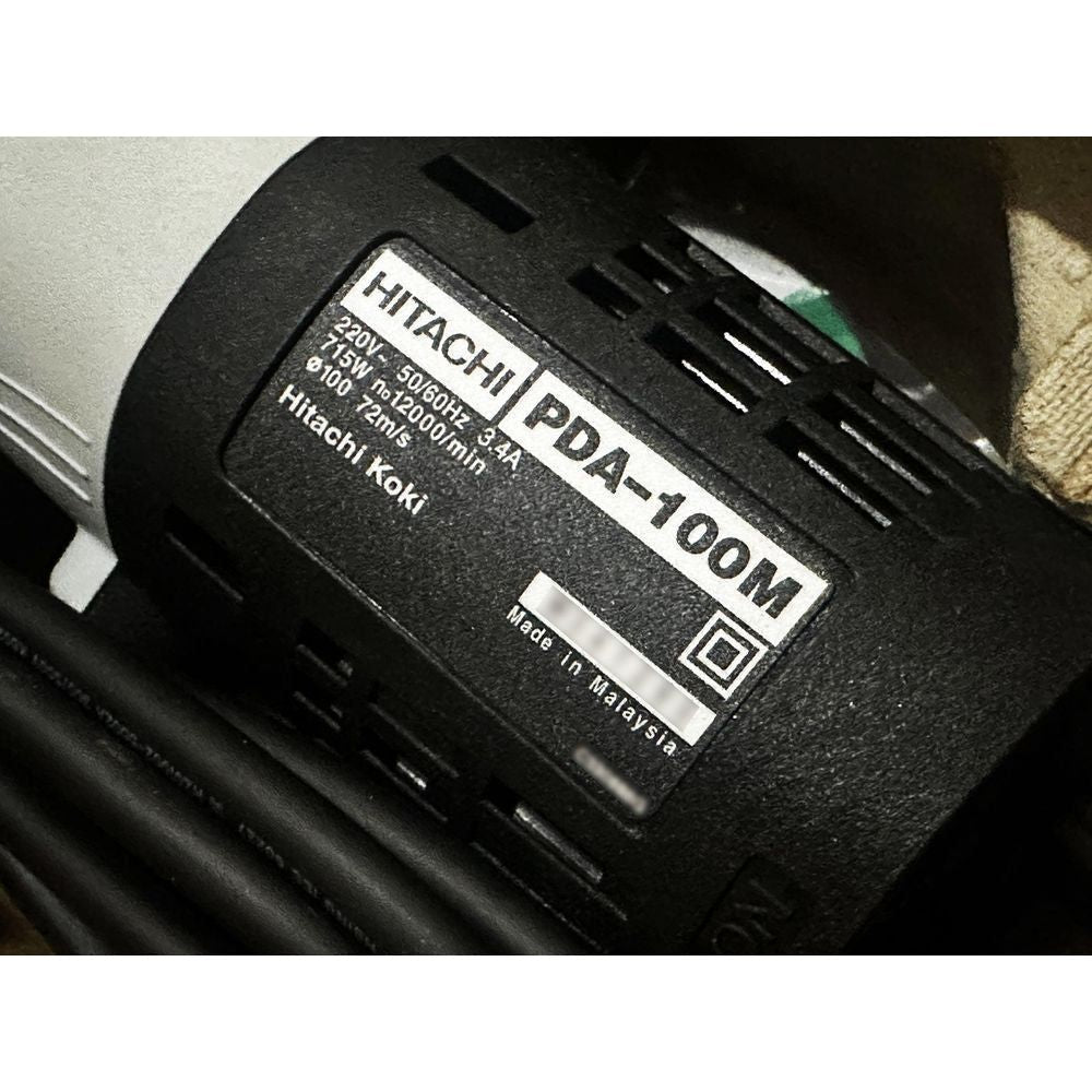 Hitachi PDA-100M Angle Grinder 4" 715W Secondary image