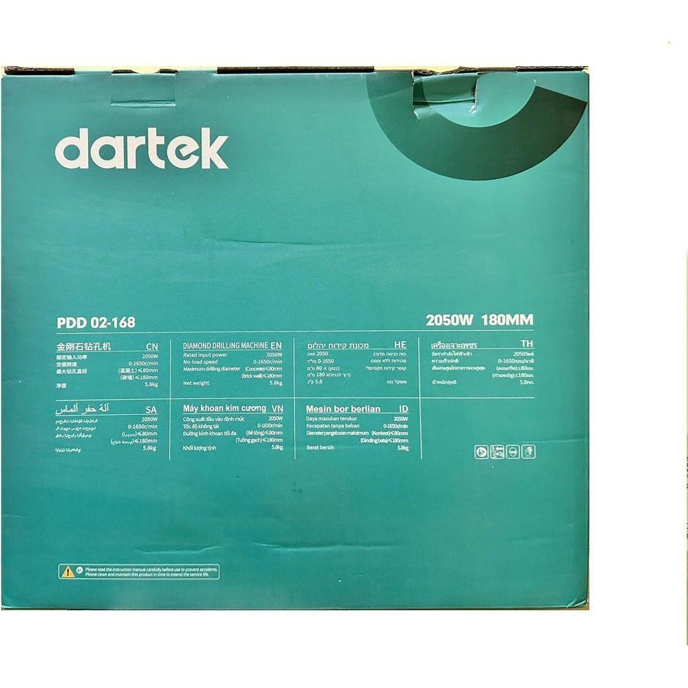 Dartek PDD 02-168 Diamond Core Drill 2050W 180mm Secondary image