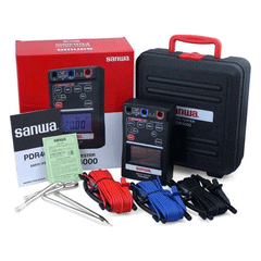 Sanwa PDR4000 Digital Earth Tester [40Ω, 400Ω, 4000Ω]
