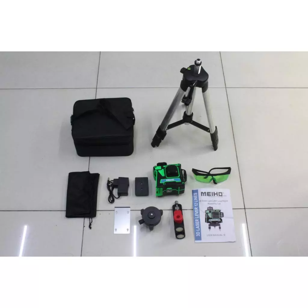 Meiho 12-Line Green Laser Line Level (40M) Secondary image