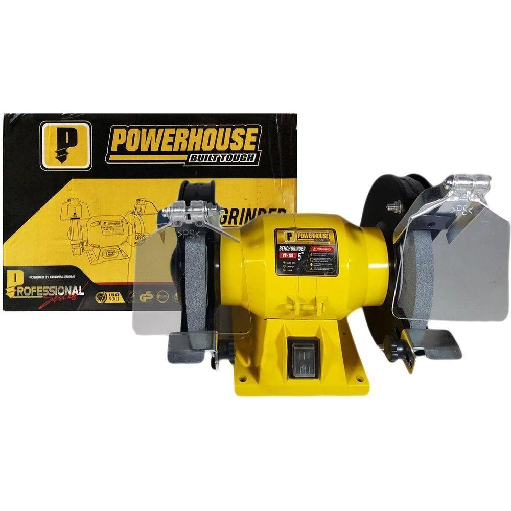 Powerhouse PH-125 Bench Grinder 5" - Goldpeak Tools PH Powerhouse Main image