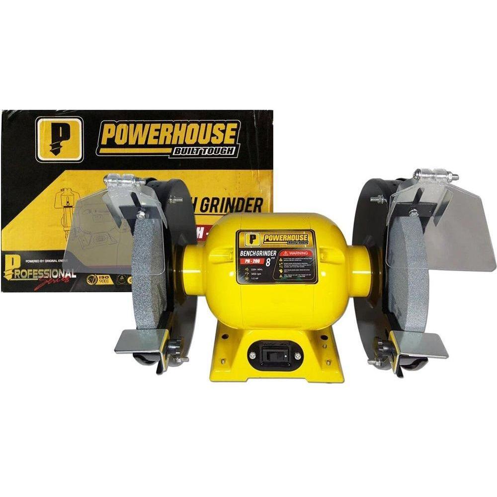 Powerhouse PH-200 Bench Grinder 8" - Goldpeak Tools PH Powerhouse Main image