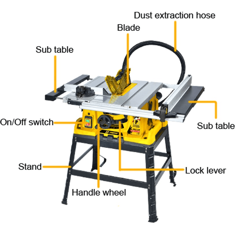 Powerhouse PH-FWTS2-10-2400HD Industrial Table Saw 10" 2400W (Workshop Grade) Secondary image