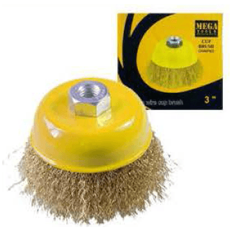 Megatools Crimped Wire Cup Brush - KHM Megatools Corp. Main image