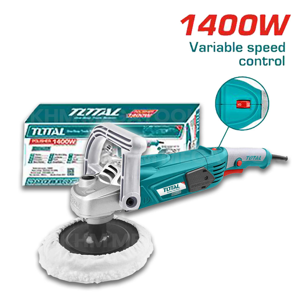 Total TP1141806 Angle Polisher / Buffing Machine 1400W - ToolsSavvy.ph Main image