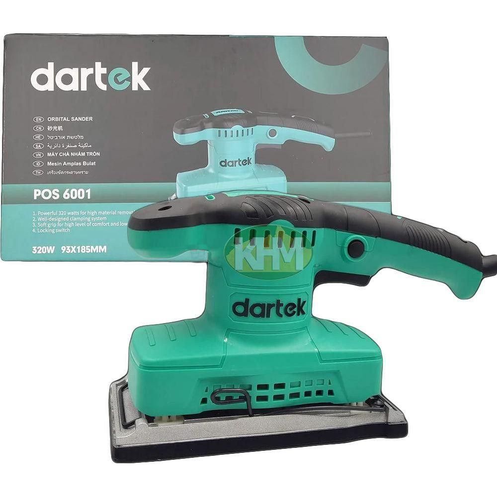 Dartek POS 6001 Finishing Sander 320W (93x185mm) - KHM Megatools Corp.