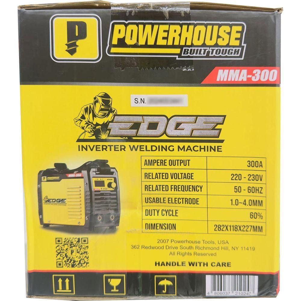 Powerhouse EDGE MMA300 DC Inverter Welding Machine 300A Secondary image
