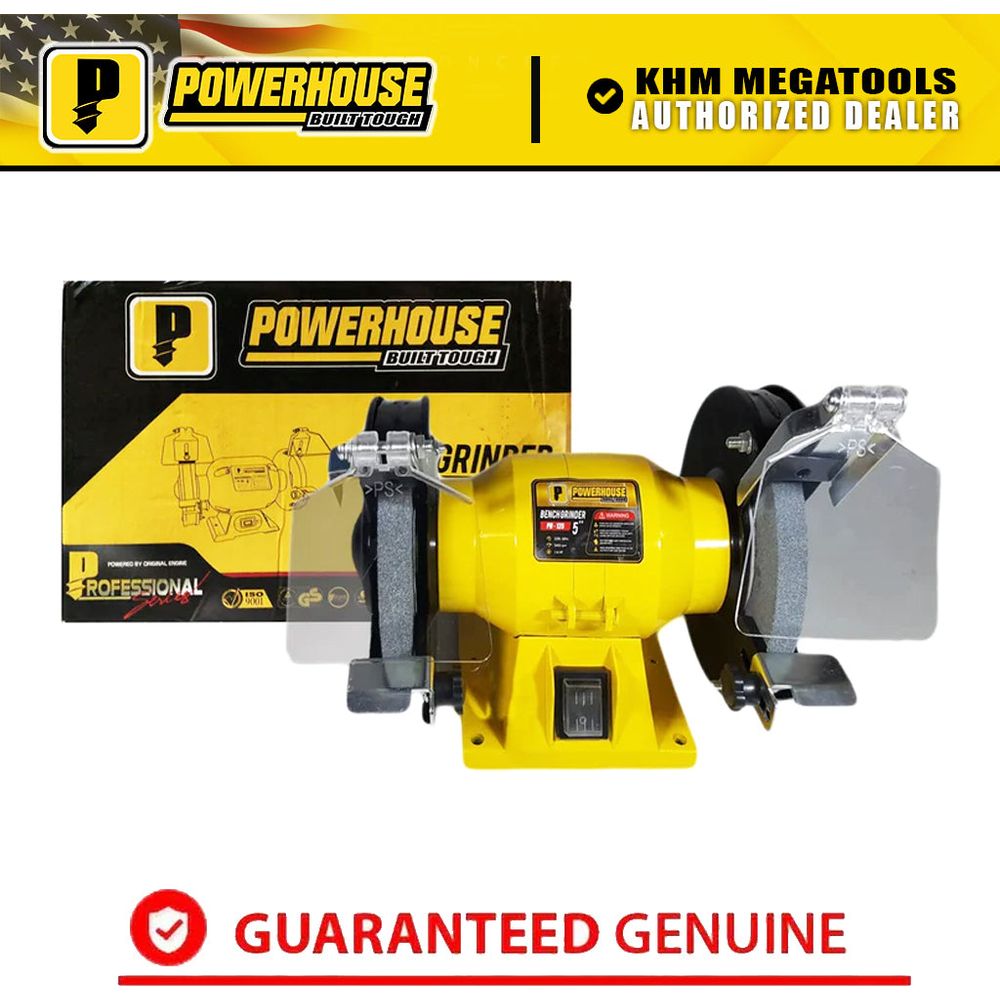 Powerhouse PH-125 Bench Grinder 5" 1/4HP | Powerhouse by KHM Megatools Corp.